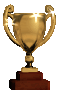 Gold trophy